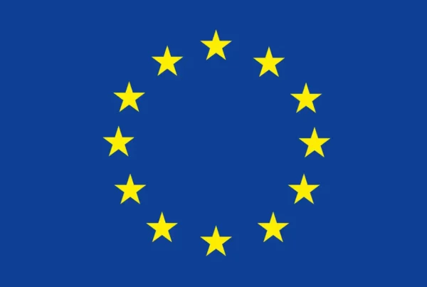 EU Flagge color ohne Rand